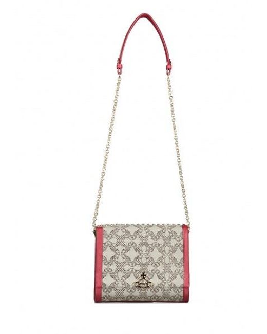 Vivienne Westwood Lucy Medium Cross Body Bag in White Lyst