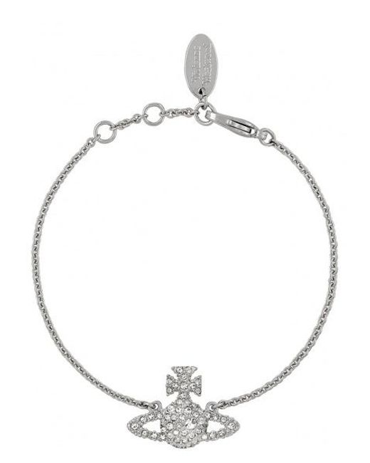 Vivienne Westwood Grace Bas Relief Bracelet- Crystal Uk Si in White ...