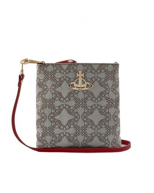 Vivienne Westwood Squire Square Cross Body Bag in Gray Lyst