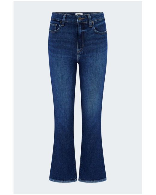 PAIGE Blue Mason Crop Bootcut Jean