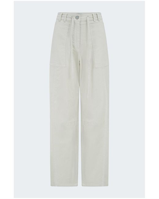 Rails White Lunar Trouser