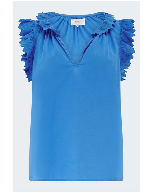 Xirena Blue Bexie Top