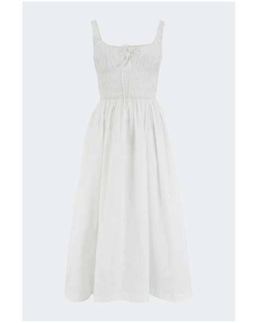 Doen White Quilla Dress