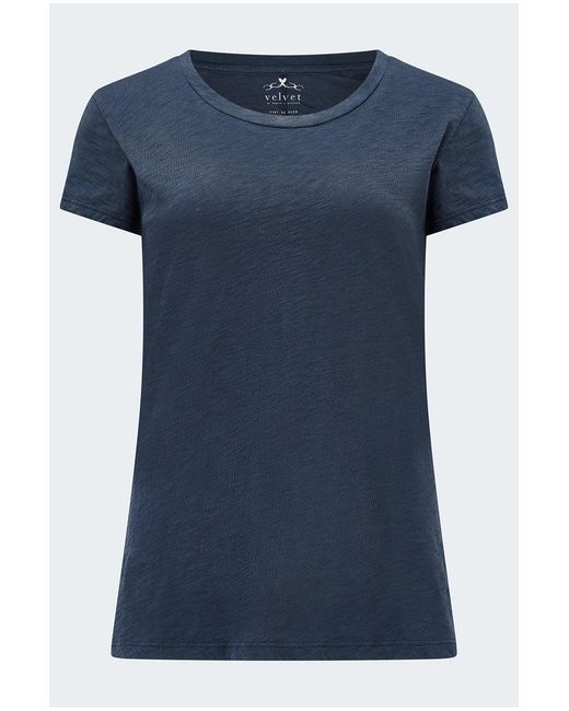 Velvet By Graham & Spencer Blue Odelia T-Shirt