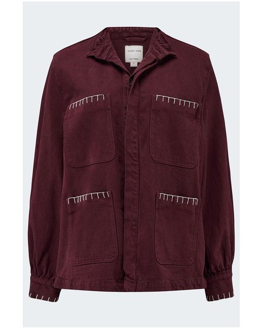 seventy + mochi Purple Pablo Jacket