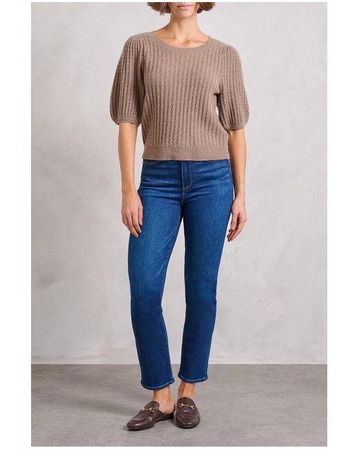 PAIGE Brown Lucerne Top