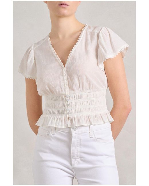 PAIGE White Rive Top
