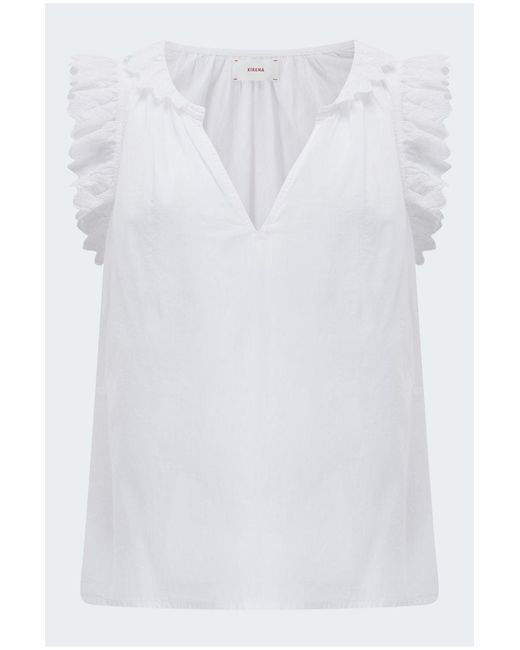 Xirena White Bexie Top