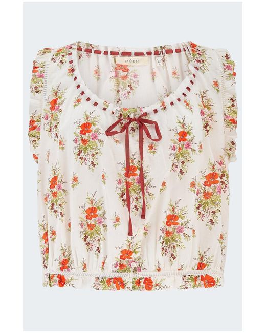Doen White Traveler Top