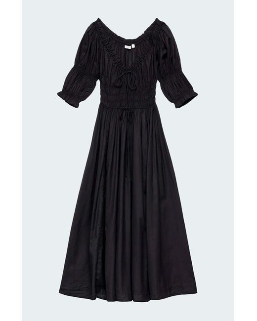 Doen Black Ischia Dress