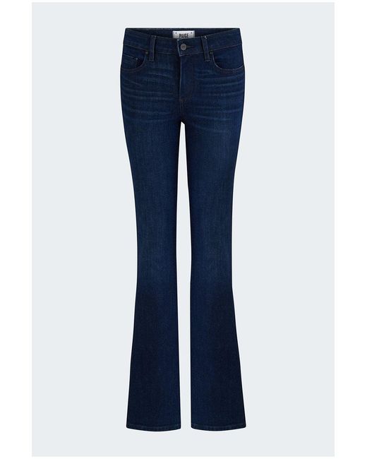 PAIGE Blue High Rise Laurel Canyon Bootcut Jean