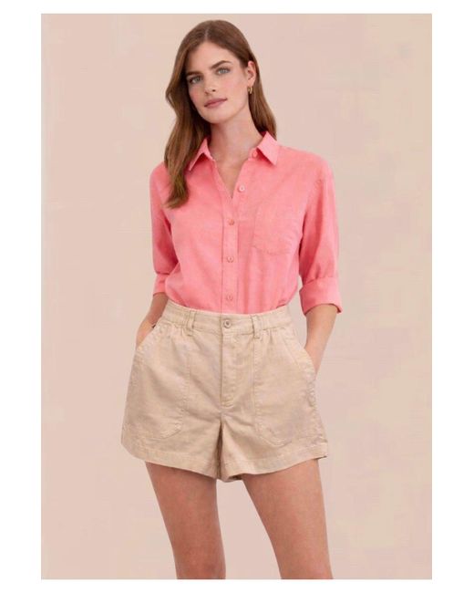 Bella Dahl Pink Callie Short