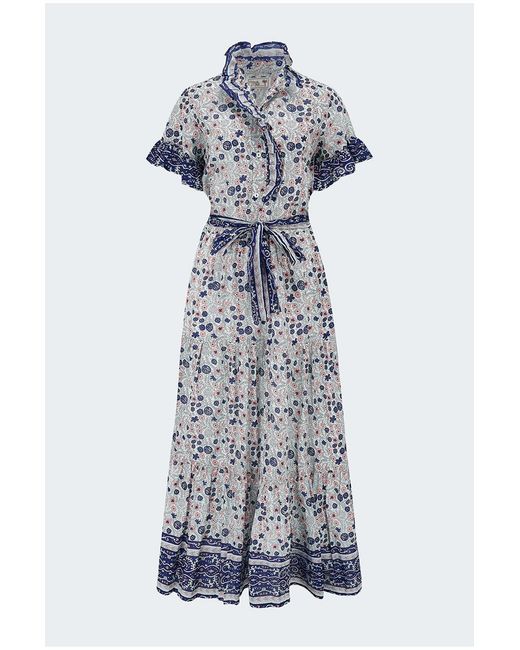 MILLE Blue Victoria Dress
