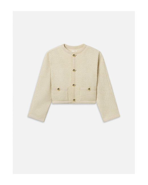 FRAME Natural The Trim Jacket