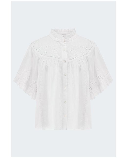 Xirena White Mae Shirt