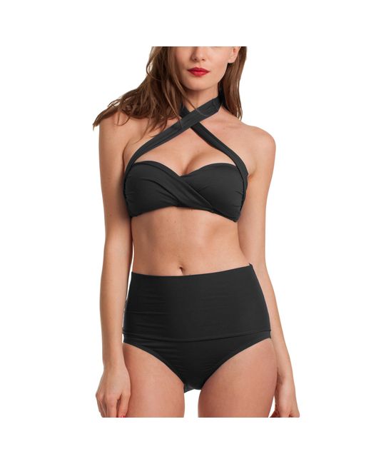Trina turk high waist bikini bottom Trina turk high waist bikini bottom