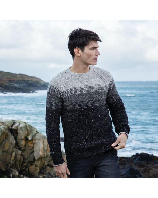 Fisherman Out Of Ireland Wool Crew Neck 