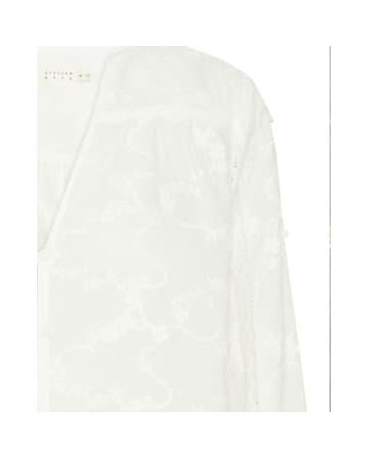 Atelier Rêve White Irmone Shirt Snow Xs