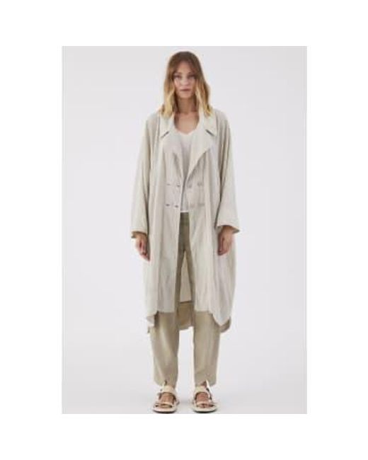 Trench di Transit in White