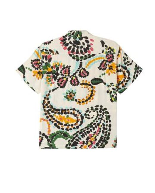 Obey Green Paisley Dots Shirt for men