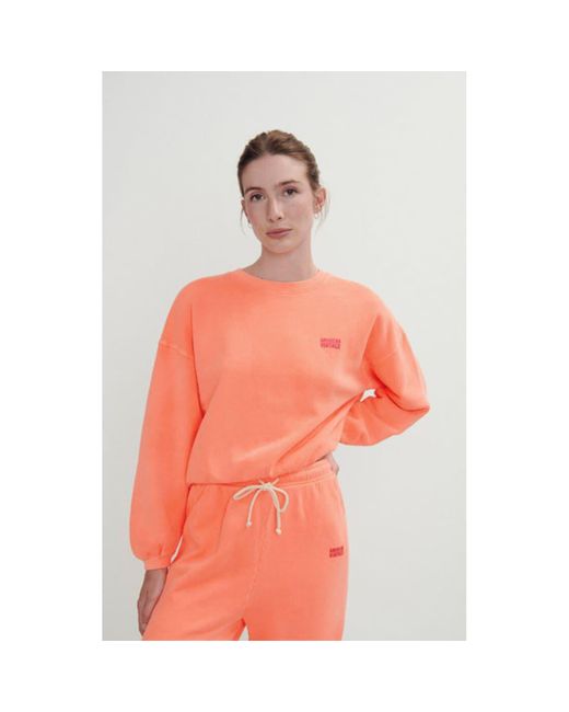 Izubird Sweatshirt Orange Fluo 1 di American Vintage