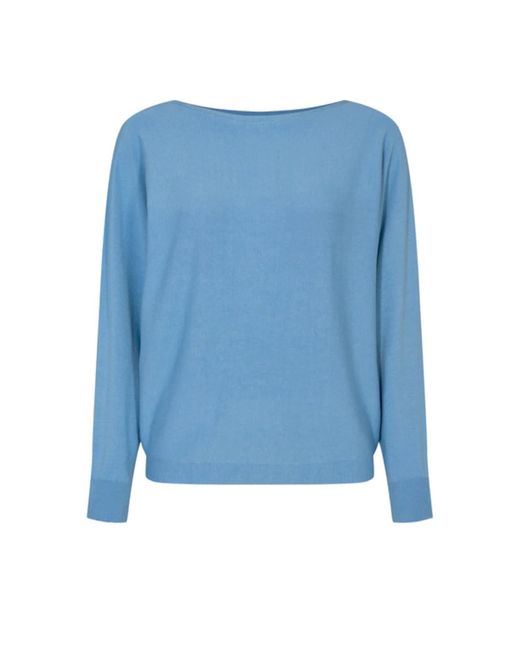 Numph Daya Sweater in Blue | Lyst