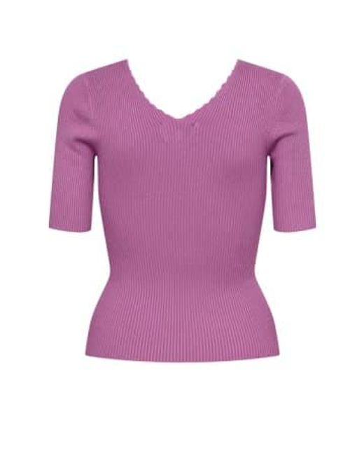 Numph Purple | Ayelet Ss Pullover