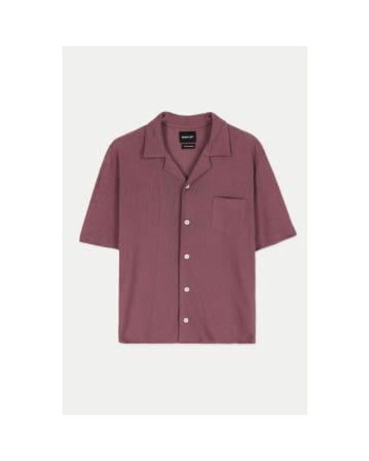 Howlin' By Morrison Purple Cherry Bass Culture Mesh Shirt / S for men