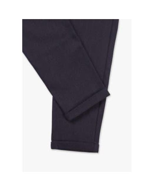 Les Deux Blue S Como Herringbone Suit Pants for men