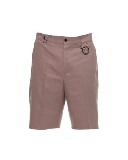 Paura Purple Shorts Theo 46 / Marrone for men