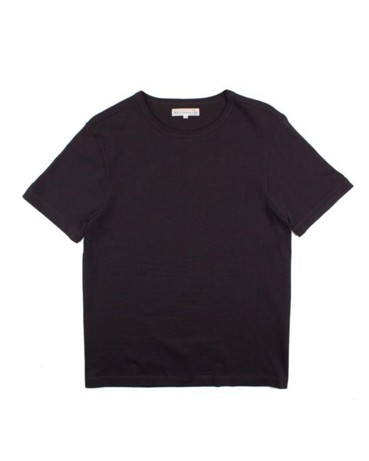 Merz B. Schwanen Black 215 Loopwheeled T-shirt for men