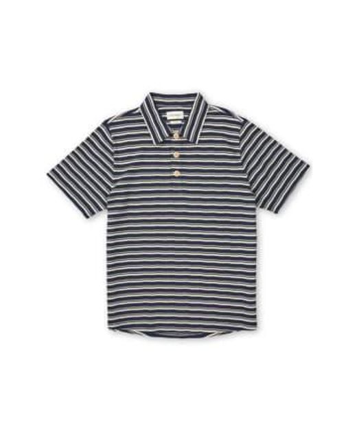Oliver Spencer Blue Tabley Polo Shirt for men