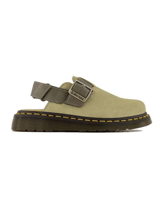equilibrado Consentimiento Variedad Dr. Martens Jorge Ii Pale Suede Olive in Green for Men | Lyst
