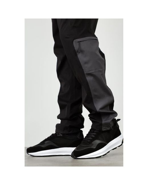 android homme black suede