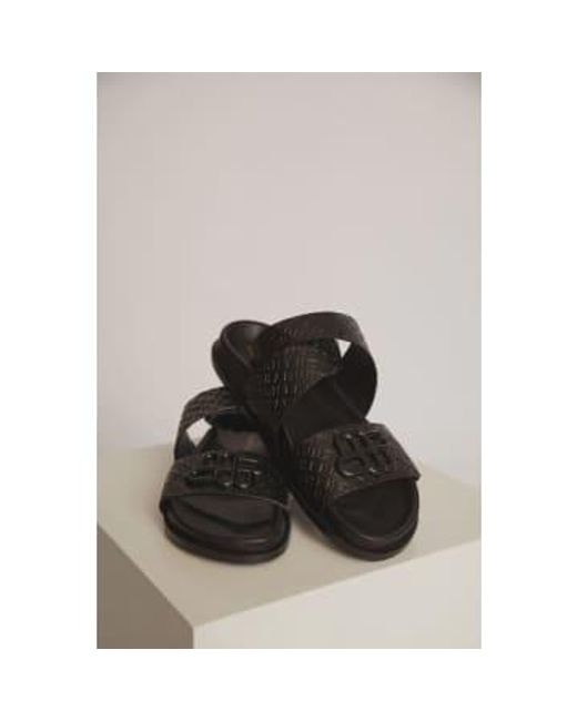 Munthe Black Market Sandals 38