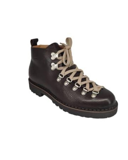 Fracap Brown Shoes M120 Nebraska Moro/ Roccia 361⁄2 for men
