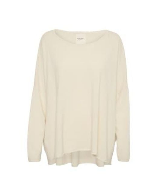 Part Two White Two Tila Knitted Pullover Xs