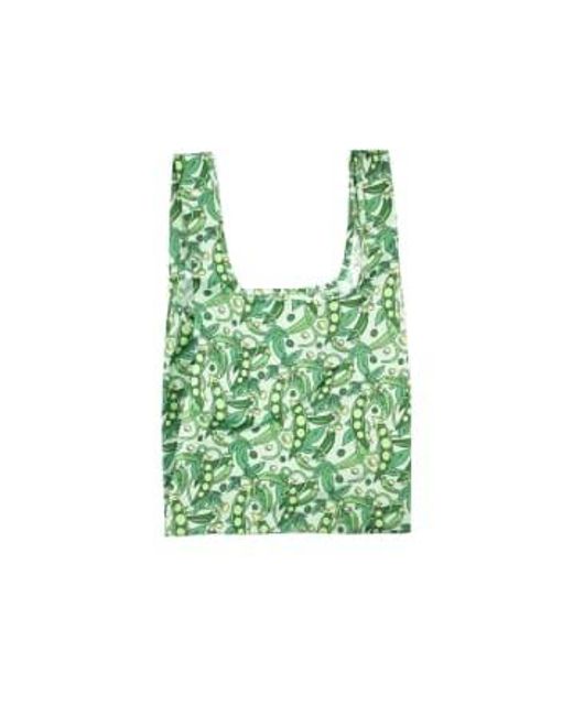 Reusable Shopping Bag Peas di Kind Bag in Green