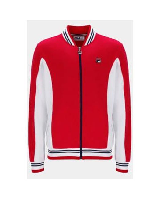 Fila Red Settanta Jacket /white/ Navy M for men