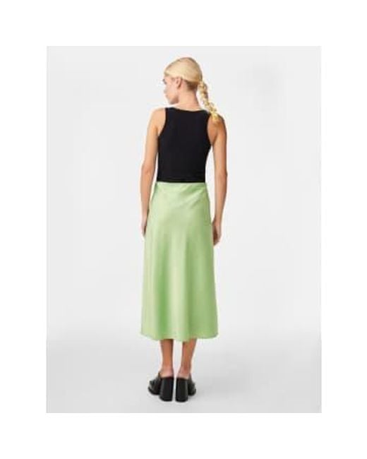Y.A.S Green | Yaspella Hw Midi Skirt Quiet Xs