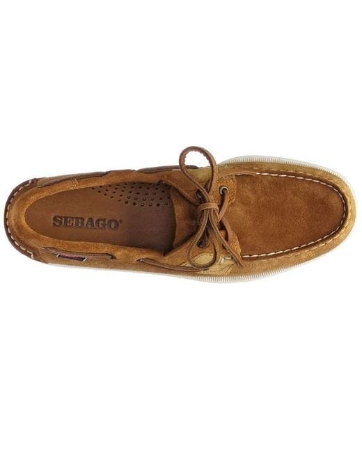 Sebago Brown Rossisland Jib Shadow Tones for men