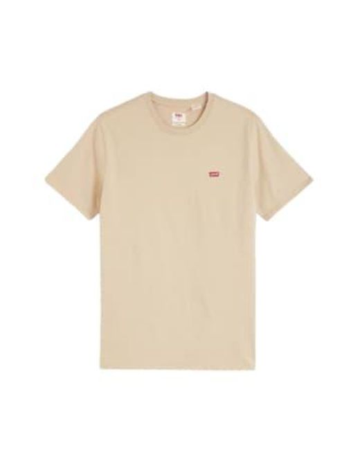 Levi's Natural T-shirt 56605 0131 Beige L / for men