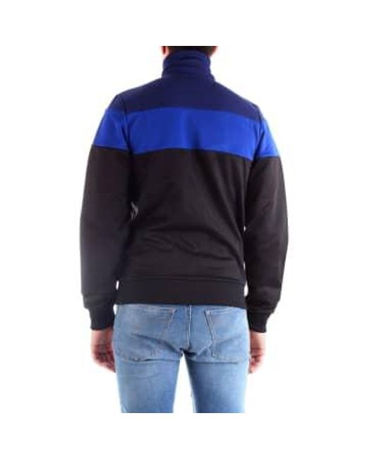 Fred Perry Contrast Tape Track Jacket / Blue S for men