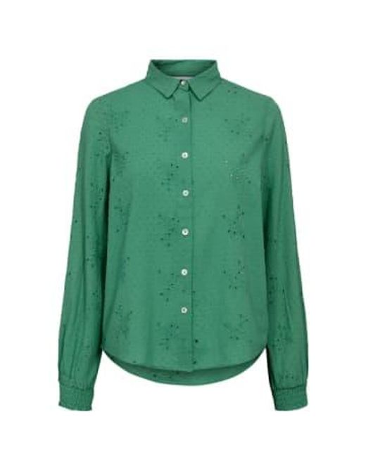 Numph Green | Vida Shirt Spruce Xs