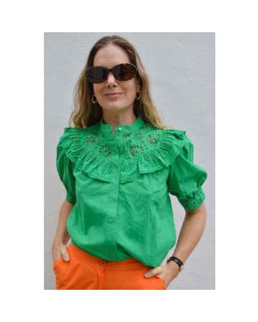 Lupe blusa Suncoo de color Green