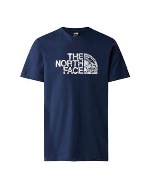 Camiseta mara mara marine The North Face de hombre de color Blue
