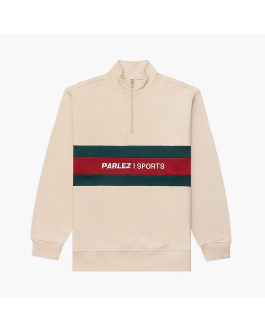 Parlez Carluccio Quarter Zip in White for Men Lyst