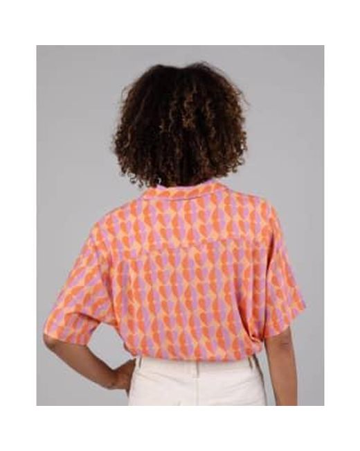 Aloha chemise gummie abricot Brava Fabrics en coloris Orange