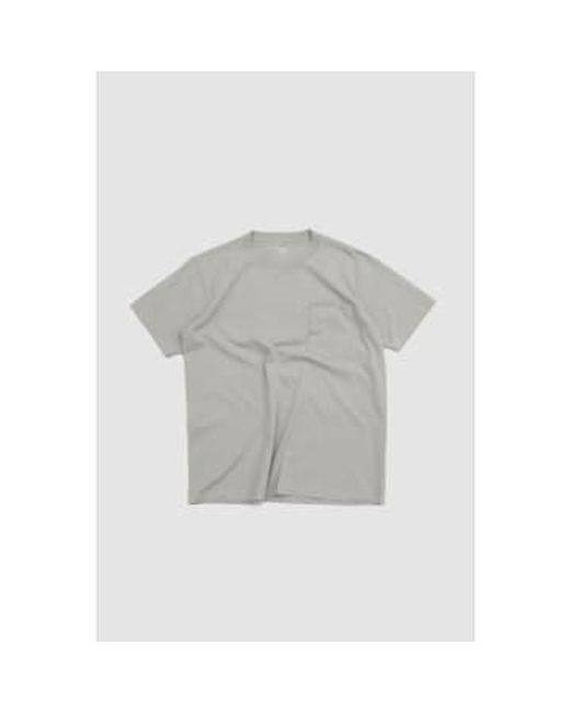 T-shirt poche balta post gris Lady White Co. pour homme en coloris Gray