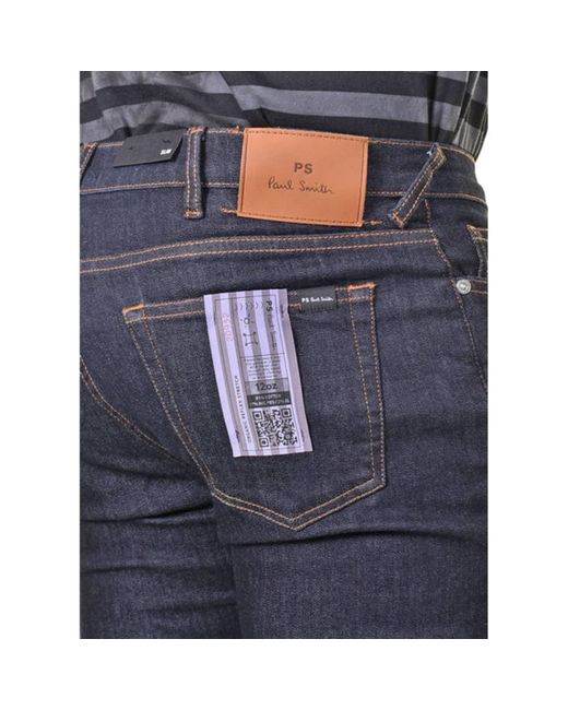 Paul Smith Slim Fit Jeans Rinse in Blue for Men | Lyst
